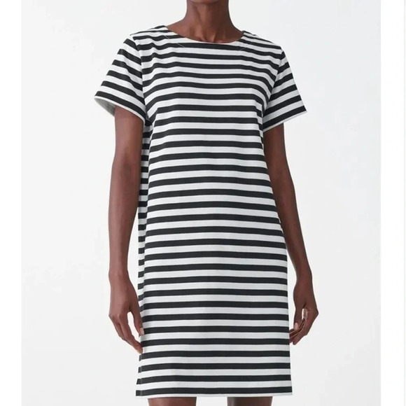 COS striped tshirt dress - Picture 1 of 3